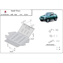 Метална кора SUZUKI VITARA1989-1998 - под двигател 