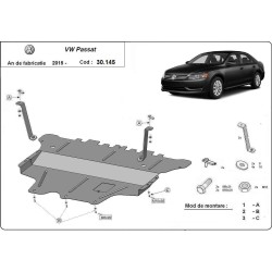Метална кора VW PASSAT B8  2014-2016 - под двигател и скорости  