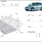 Метална кора OPEL ZAFIRA A 1999-2005 - под двигател и скорости  