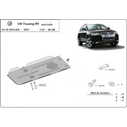 Метална кора VW TOUAREG 2002-2010 - под  скоростна кутия