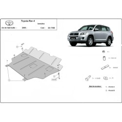 Метална кора TOYOTA RAV4 III БЕНЗИН 2005-2013 - под двигател и скоростна кутия