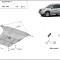 Метална кора TOYOTA RAV4 II 2000-2005 - под двигател и скоростна кутия