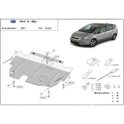 Метална кора FORD S - Max 2006-2015 - под двигател и скоростна кутия