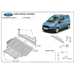 Метална кора FORD Transit Courier 2014-2016 - под двигател и скоростна кутия