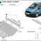 Метална кора FORD Transit Courier 2014-2016 - под двигател и скоростна кутия