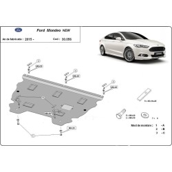 Метална кора FORD MONDEO V лифтбек 2015 - под двигател и скоростна кутия