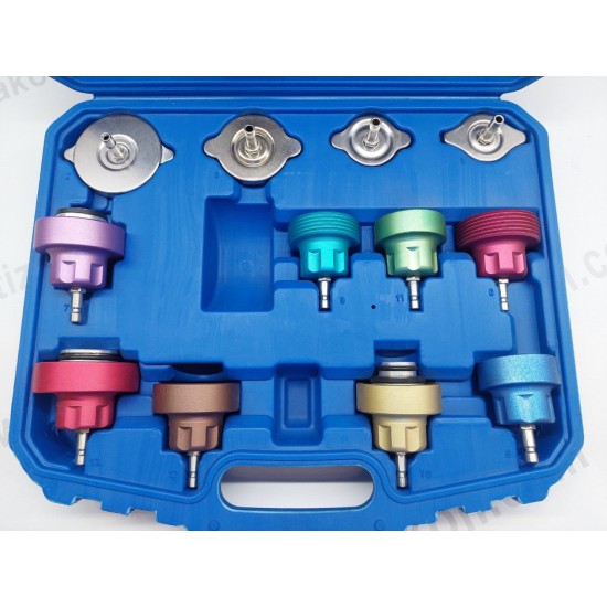 Комплект за измерване на налягането на охлаждащата течност 14 части