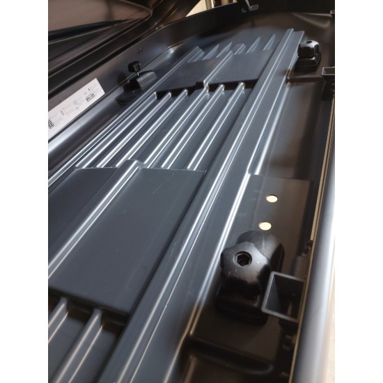 Автобокс (Багажник за таван) Perflex Eco Black 370 л.