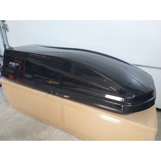 Автобокс (Багажник за таван) Perflex Eco Black 500 л.