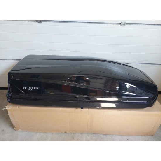 Автобокс (Багажник за таван) Perflex Eco Black 500 л.